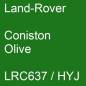 Preview: Land-Rover, Coniston Olive, LRC637 / HYJ.